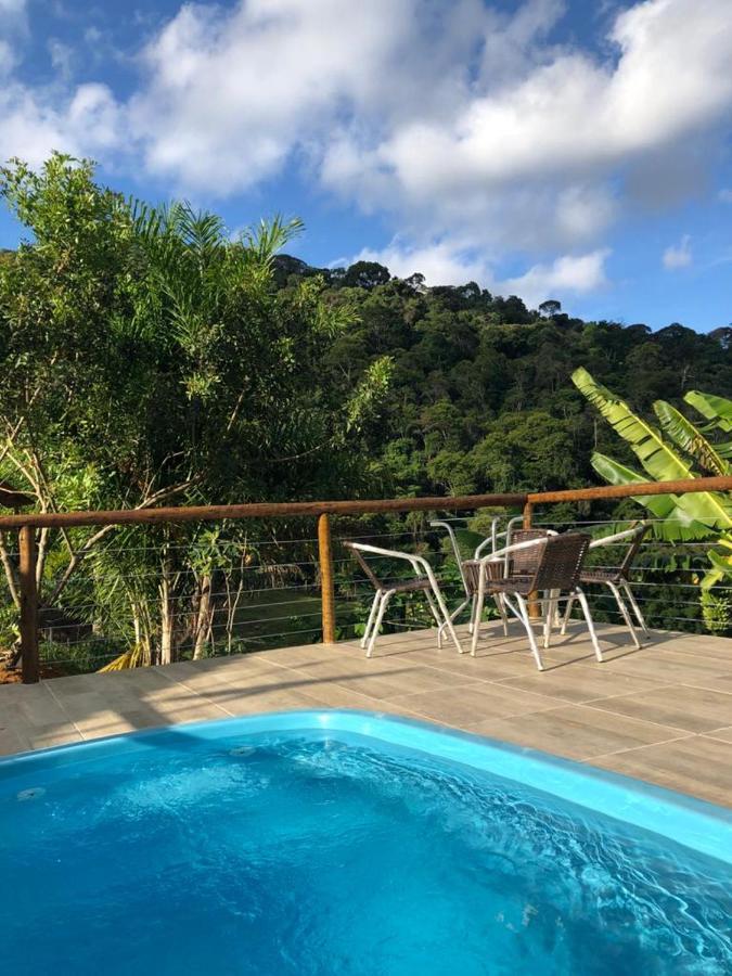 Chale Vista Da Mata Dm, 5Km Centro Domingos Martins, Wi Fi, Fibra Optica, Spa Aquecido, Split, Privacidade, Aceita Pets ภายนอก รูปภาพ